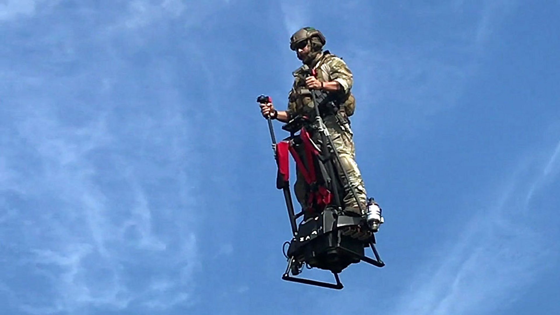 L’uomo volante: Flyboard air